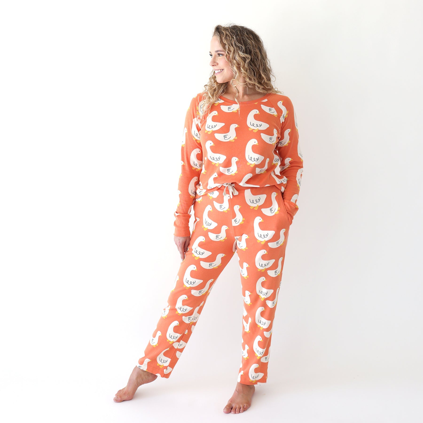 Organic Pajama Pants Women's - Straight Leg