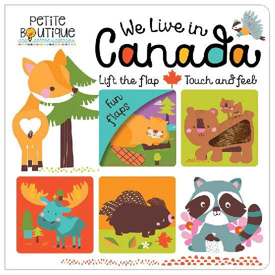 "We Live in Canada" Board Book
